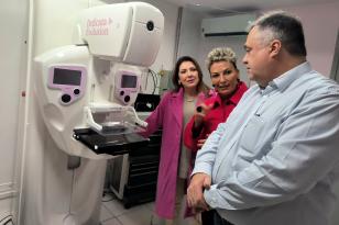 Governo do Estado entrega mamógrafo para Rolândia 