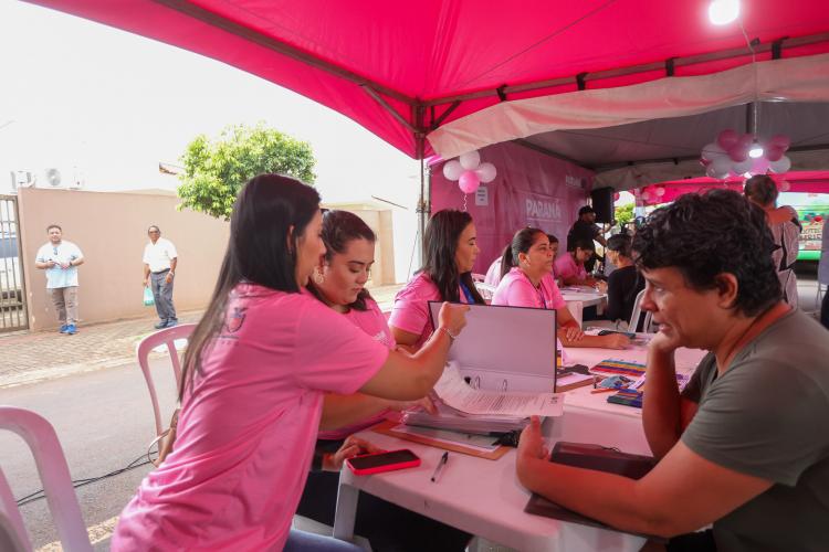 Paraná Rosa em Ação realizou 8.394 atendimentos em Londrina